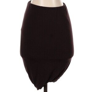 Alexander Wang Skirt Burgundy Small Casual Stretch Waist Band